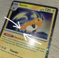FART WHOLE SWIRL 🌀💫NM Raichu 026/165 Sam’s Club Holo Promo Cosmos Pokemon Card - Image 1