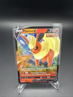 Pokemon TCG Flareon V Full Art Sword & Shield Promo Card 149 SWSH149 M/NM - Image 3