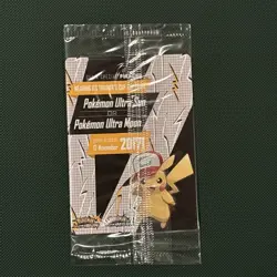 Pokemon TCG Ash’s Pikachu SM108 Sealed Black Star Promo Card - Image 4