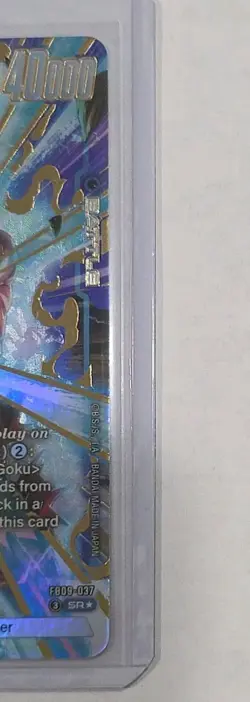 Son Goku FB09-037 Alternate Art Dual Evolution Dragon Ball Card English Fusion - Image 3