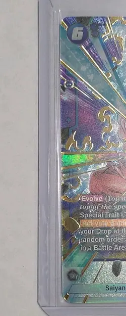 Son Goku FB09-037 Alternate Art Dual Evolution Dragon Ball Card English Fusion - Image 4