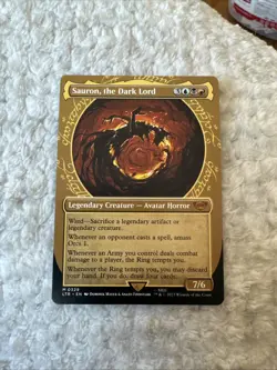 Sauron, the Dark Lord SHOWCASE, The Lord of the Rings, MTG LTR - Image 1
