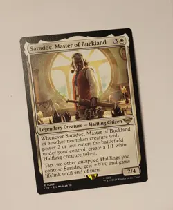 MTG Saradoc, Master of Buckland 282 Rare LotR 2023 Lord of the Rings Magic TCG - Image 1