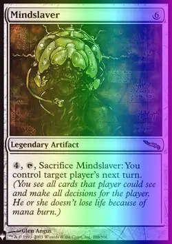 MTG Mindslaver (109/124) Mystery Booster Retail Edition Foils LP FOIL - Image 1