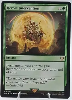 Heroic Intervention R0249 Commander The Lord of the Rings NM Magic The Gathering - Image 1