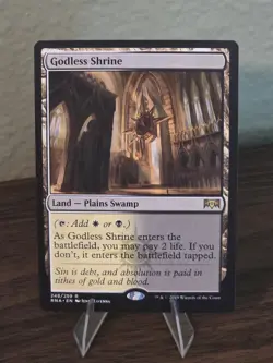 MTG Godless Shrine Ravnica Allegiance Regular - Image 1