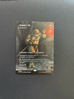 Donnie's Bo - Shadowspear (Borderless) Teenage Mutant Ninja Turtles MTG - Image 1