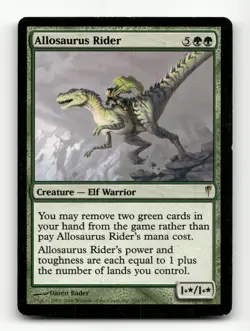 Allosaurus Rider Coldsnap #101 Rare - Image 1