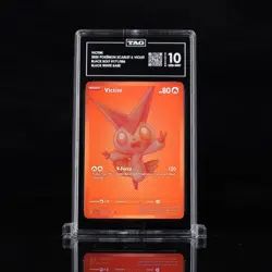 2025 Pokemon Black Bolt #171 Victini Black White Rare TAG 10 GEM MINT - Image 1
