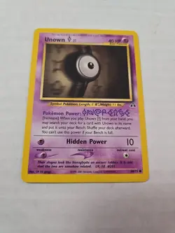 Unown [I] 68/75 Neo Discovery Regular- Pokemon TCG 🔥 WOTC - Image 1