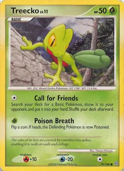 TREECKO 79/100 C STORMFRONT POKEMON HP - Image 1