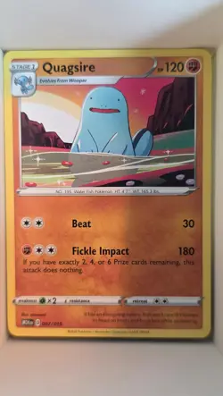 Quagsire 007/015 Promo McDonald's Promos 2024 Pokemon Near Mint - Image 2