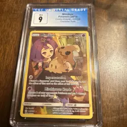 2019 Pokemon Cosmic Eclipse #245/236 Mimikyu CGC 9 MINT - Image 1