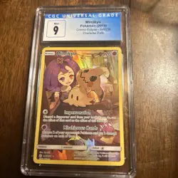 2019 Pokemon Cosmic Eclipse #245/236 Mimikyu CGC 9 MINT - Image 2