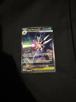 Pokemon TCG Mega Starmie EX 118/088 Perfect Order Black Star Mint Condition - Image 1