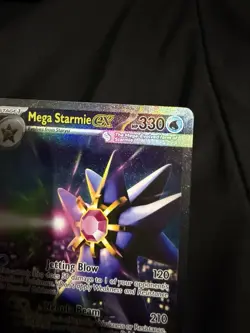 Pokemon TCG Mega Starmie EX 118/088 Perfect Order Black Star Mint Condition - Image 4