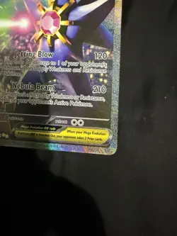 Pokemon TCG Mega Starmie EX 118/088 Perfect Order Black Star Mint Condition - Image 5