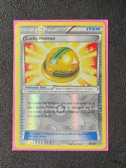 reverse holo Lucky Helmet 77/98 Pokemon XY Ancient Origins uncommon NM - Image 1