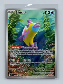 Bruxish 200/191 Illustration Rare Surging Sparks Pokemon Holo Near Mint - Image 1