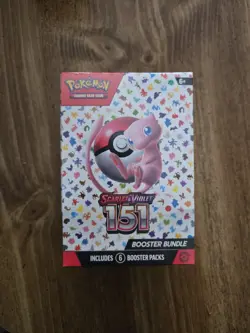 Pokemon 151 Scarlet Violet Booster Bundle English TCG, New Sealed - Image 1