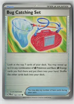 Pokemon Bug Catching Set (Poke Ball Pattern) #102/131 SV: Prismatic Evo Mint - Image 1