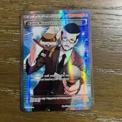 Pokemon TCG Battle Reporter 109/111 XY:Furious Fists Full Art Ultra Rare Holo - Image 2