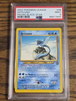 Pokemon Wotc Black Star Promo # 48/53 ARTICUNO PSA 9 - Image 1