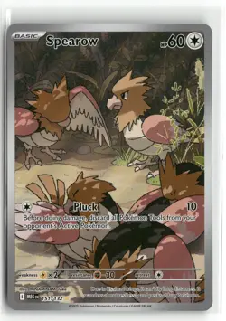 Pokemon Spearow 151/132 Illustration Rare 2025 ME01: Mega Evolution - Image 1