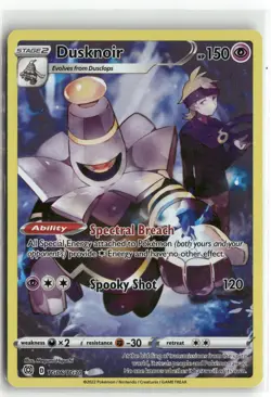 Pokemon Dusknoir TG06/TG30 UR 2022 SWSH09: Brilliant Stars Trainer Gallery - Image 1