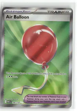 Pokemon Air Balloon 166/132 Ultra Rare 2025 ME01: Mega Evolution - Image 1