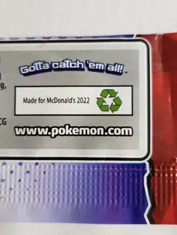 Pokemon Match Battle McDonalds Promo Sealed Booster Pack New Factory Sealed 2022 - Image 3