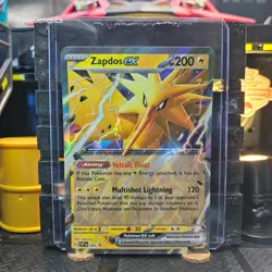 Zapdos ex Promo 151 Pokemon TCG SVP049 Scarlet & Violet Black Star - Image 1