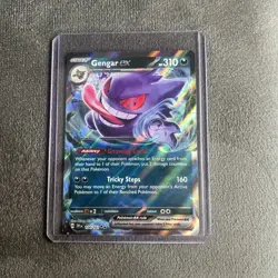 Gengar ex 104/162 Double Rare Temporal Forces Pokemon Near Mint - Image 1