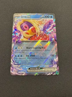 Pokemon TCG Jynx ex 124/165 Sv: Scarlet & Violet 151 Double Rare Near Mint - Image 2