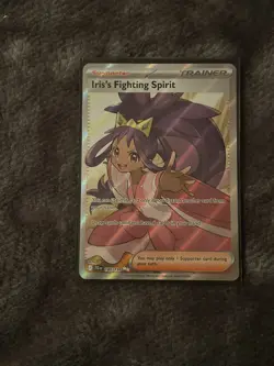 Pokemon TCG Journey Together Iris's Fighting Spirit 180/159 Full Art Ultra Rare - Image 1