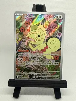 Pokemon Kecleon 213/191 Illustration Rare Full Art Holo Sv08: Surging Sparks EN - Image 1