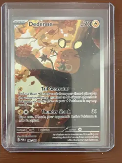 2026 Pokemon Perfect Order Dedenne 093/088 Illustration Rare English ME03 TCG - Image 1