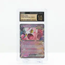 Pokemon Scream Tail ex #94 Twilight Masquerade 2024 - CGC 10 PRISTINE - Image 2
