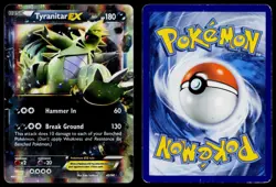 Tyranitar EX 42/98 Holo EX Rare Ancient Origins Pokemon HP - Image 3