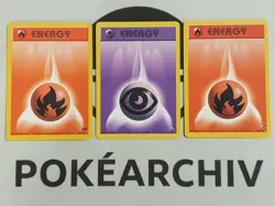 Pokemon Karten Sammlung 3 x Energie Gym Challenge Heroes Set Pokemon TCG - Image 1