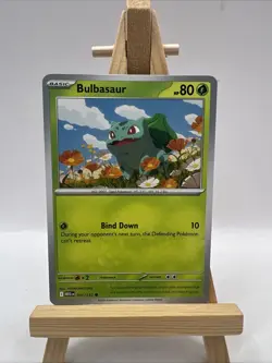 Bulbasaur 001/132 ME01: Mega Evolution - Common Pokemon TCG NM - Image 1