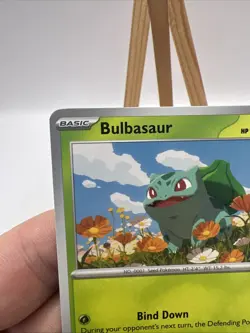 Bulbasaur 001/132 ME01: Mega Evolution - Common Pokemon TCG NM - Image 4