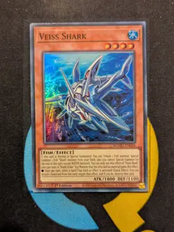 MZMU-EN034 Veiss Shark Super Rare 1st Edition YuGiOh - Image 1