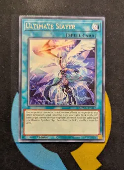 MZMU-EN117 Ultimate Slayer Rare 1st Edition YuGiOh - Image 1