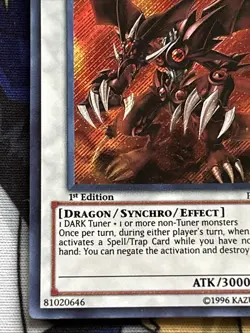 Void Ogre Dragon PRC1-EN021 Secret Rare 1st Edition LP Yu-Gi-Oh - Image 5