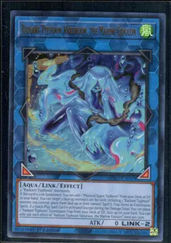 Yugioh Radiant Typhoon Varuroon, the Marine Eidolon BPRO-EN049 Ultra Rare NM - Image 1