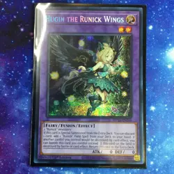 Hugin the Runick Wings - MP23-EN249 - Prismatic Rare (Dueling Heroes) YUGIOH TCG - Image 1