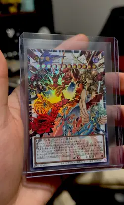 Crimson Dragon Quetzacoatl LOCR-JP007 Ultra Rare Over-Frame Yugioh Limit Over - Image 2