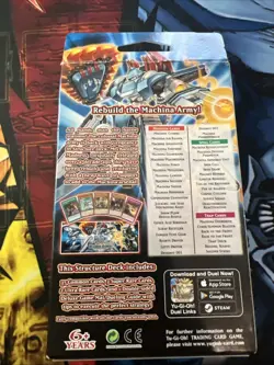 Yu-Gi-Oh! Mechanized Madness Structure Deck Sealed 1st Edition - Image 3
