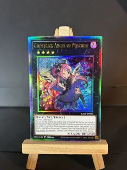 Ghostrick Angel of Mischief RA01-EN036 Collector’s Rare 1st Edition NM+ YuGiOh - Image 1